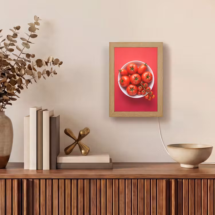 Gepersonaliseerde Lightbox - Eten - Kom - Rood — 4