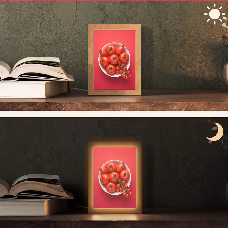 Gepersonaliseerde Lightbox - Eten - Kom - Rood — 5