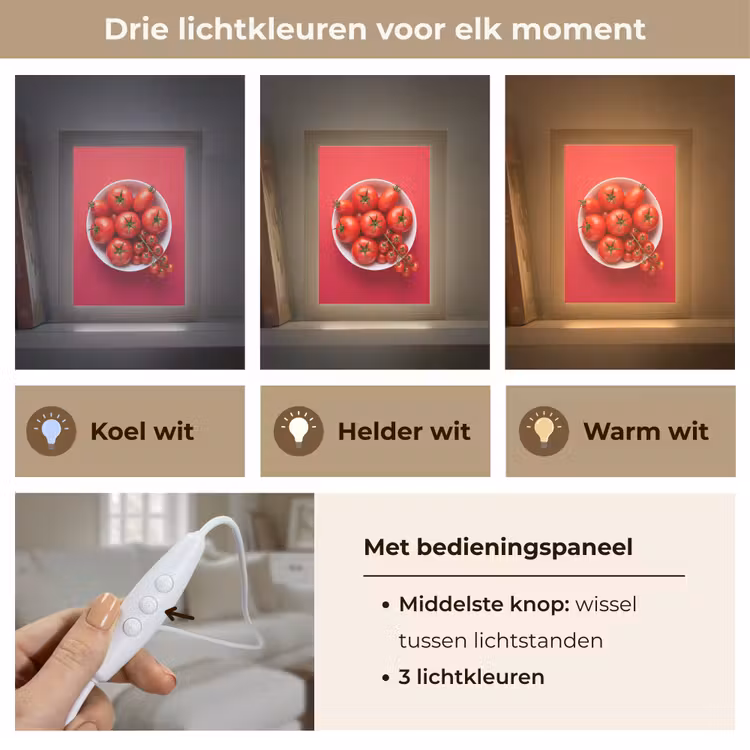 Gepersonaliseerde Lightbox - Eten - Kom - Rood — 6