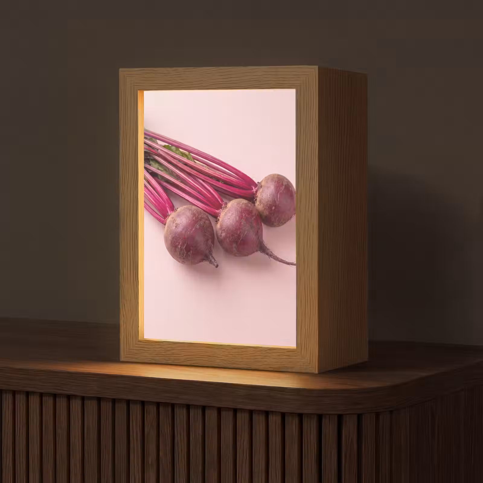 Gepersonaliseerde Lightbox - Groente - Rood - Vers — 1