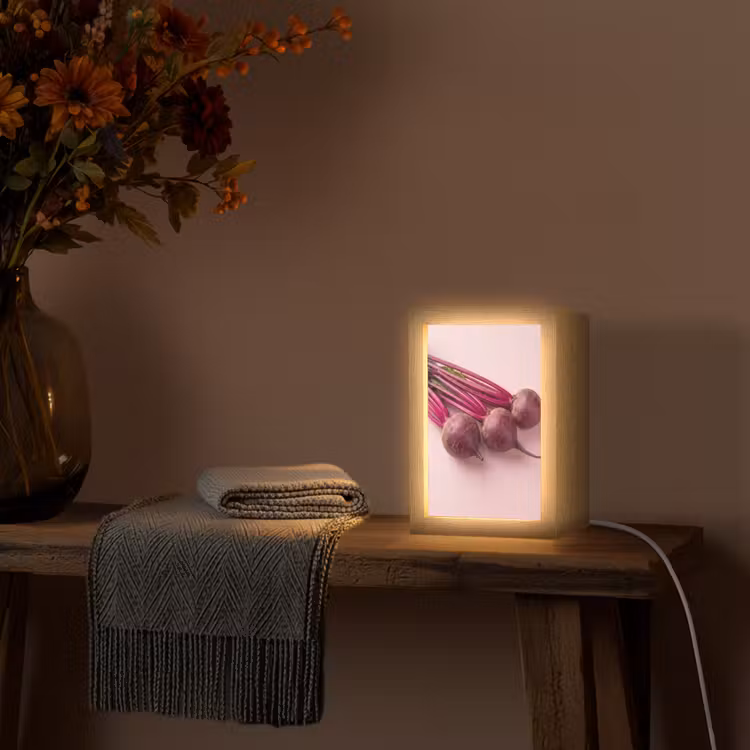 Gepersonaliseerde Lightbox - Groente - Rood - Vers — 3