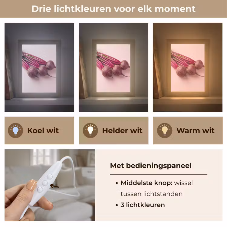 Gepersonaliseerde Lightbox - Groente - Rood - Vers — 6