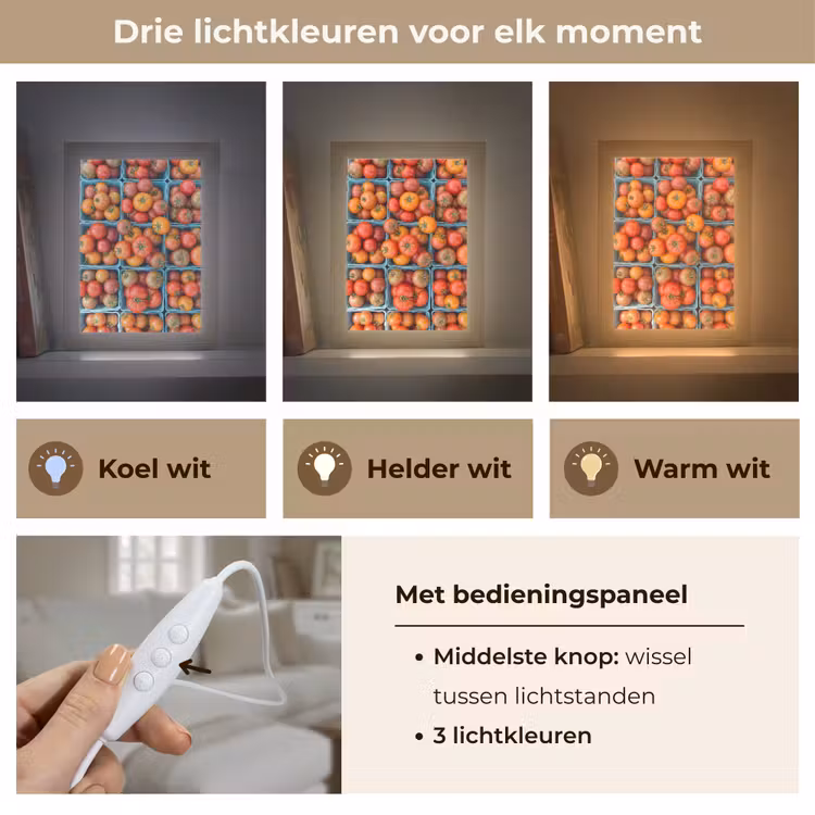 Gepersonaliseerde Lightbox - Tomaten - Eten - Kleurrijk — 6