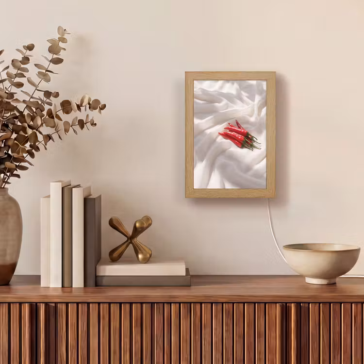 Gepersonaliseerde Lightbox - Peper - Rood - Eten — 4