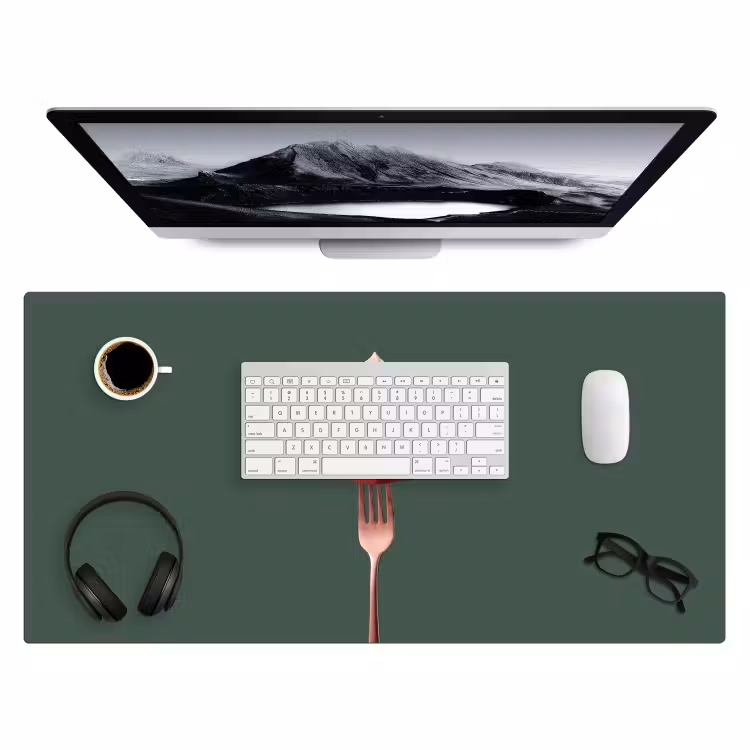 Bureau onderlegger - Cake - Vork - Rood — 4