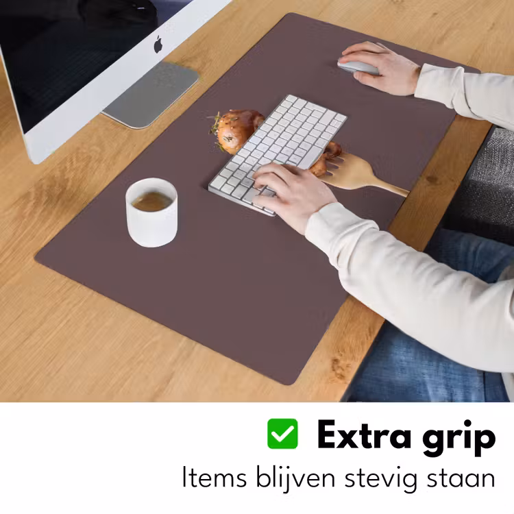 Bureau onderlegger - Eten - Gestapeld - Vork — 6
