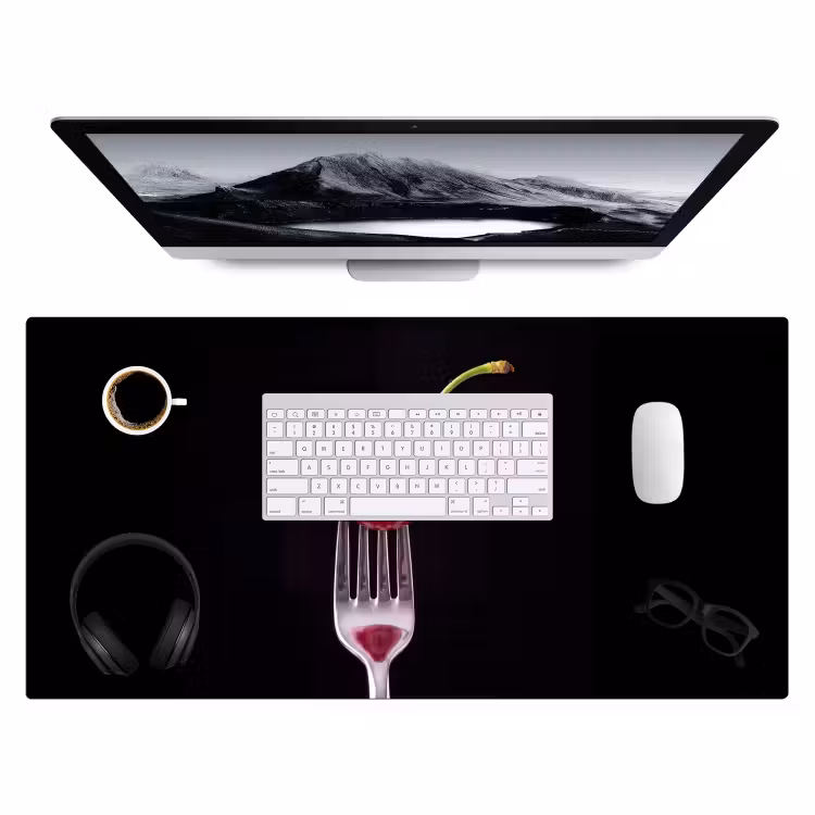 Bureau onderlegger - Rode kers - Vork — 4