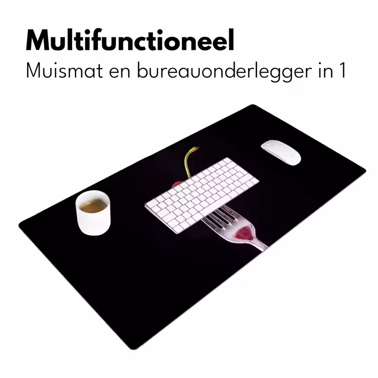 Bureau onderlegger - Rode kers - Vork — 7