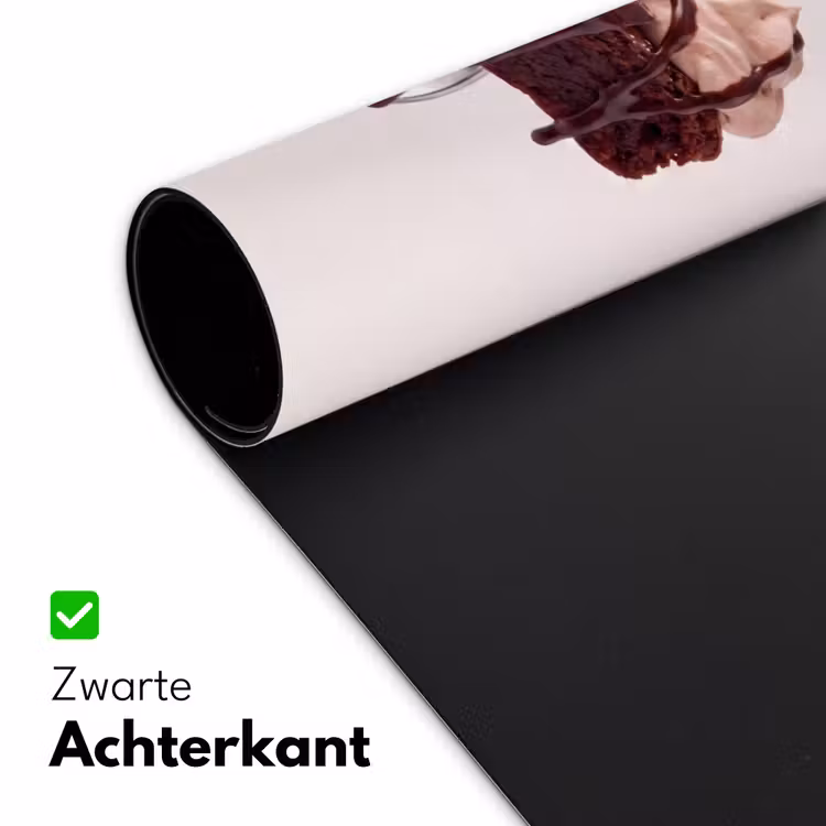 Bureau onderlegger - Vork - brownie - aardbei — 5