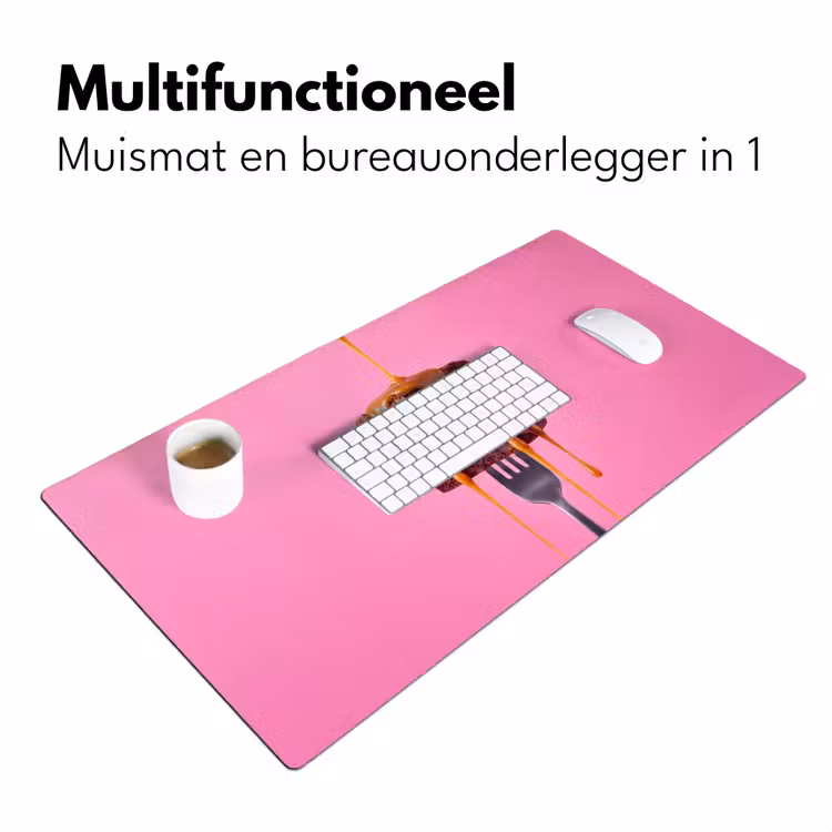 Bureau onderlegger - Brownie - Karamel - Eten — 7