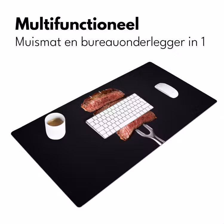 Bureau onderlegger - Eten - Rosé - Vork — 7
