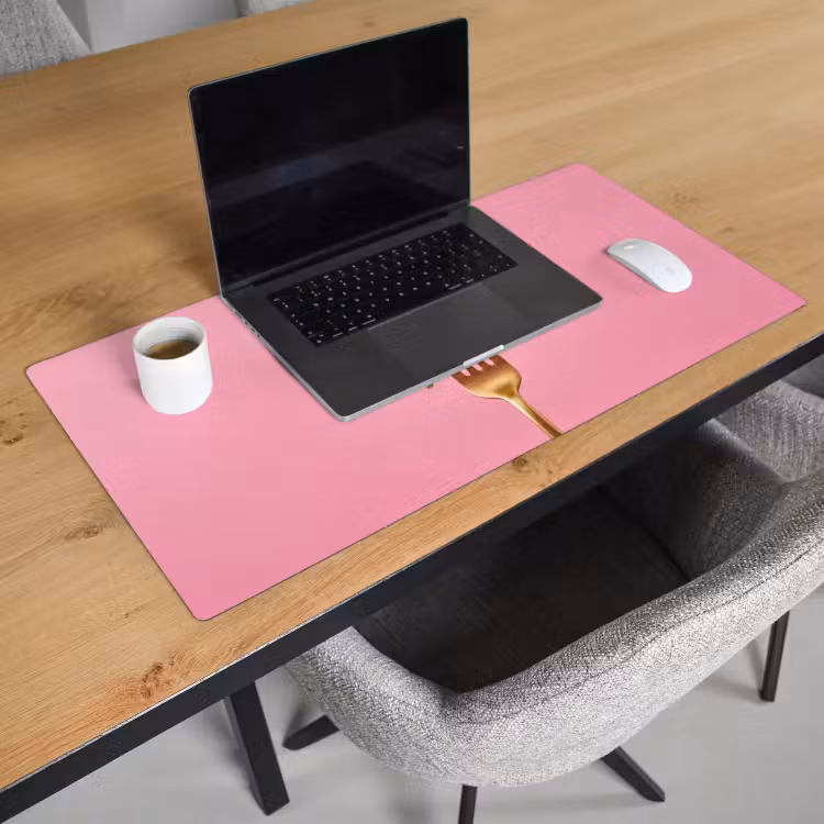 Bureau onderlegger - Eten - Vork - Roze — 3