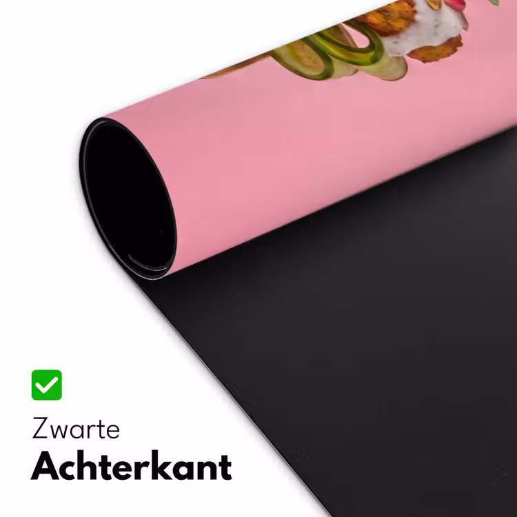 Bureau onderlegger - Eten - Vork - Roze — 5