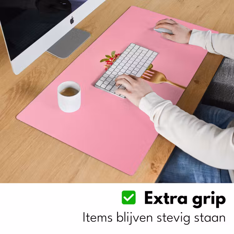 Bureau onderlegger - Eten - Vork - Roze — 6