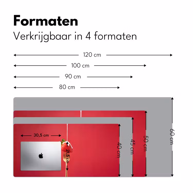Bureau onderlegger - Fruit - Room - Modern — 8