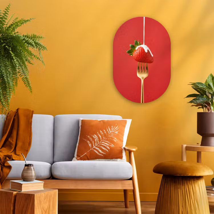 Muurovaal - Kunststof - Fruit - Room - Modern — 2