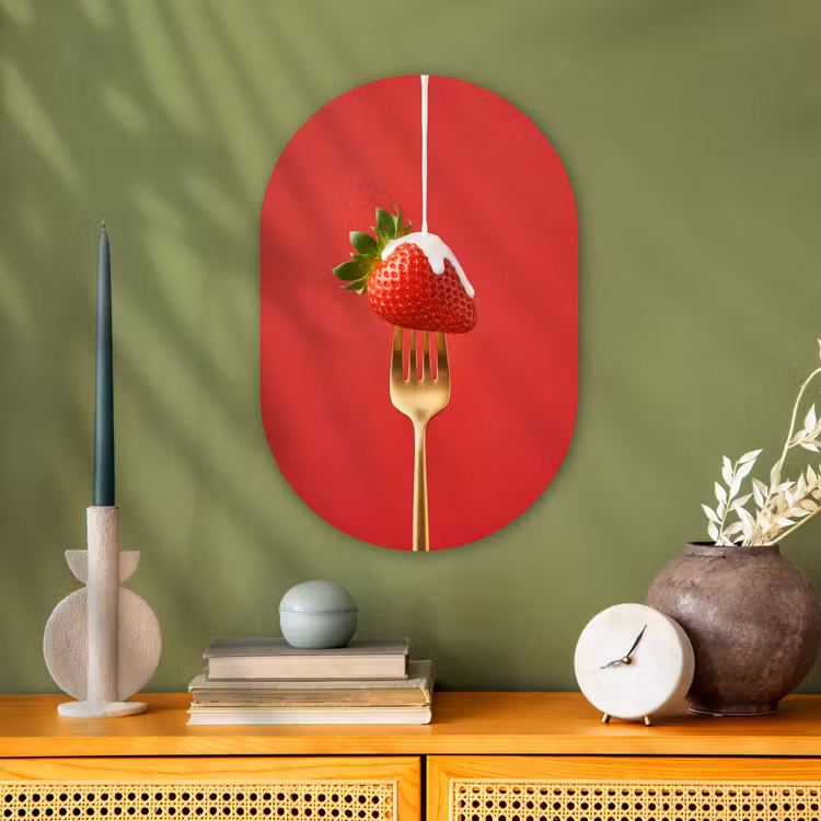 Muurovaal - Kunststof - Fruit - Room - Modern — 3