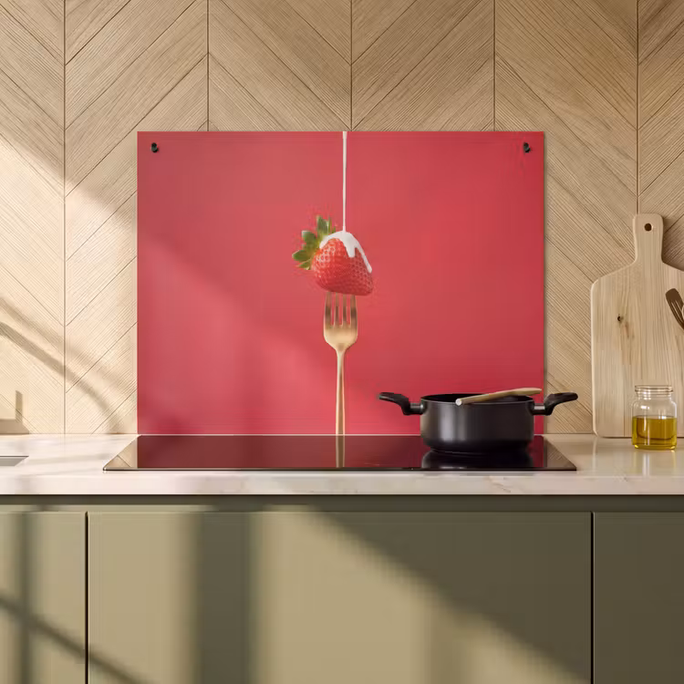 Inductie beschermer en spatscherm (2in1) - Fruit - Room - Modern — 2