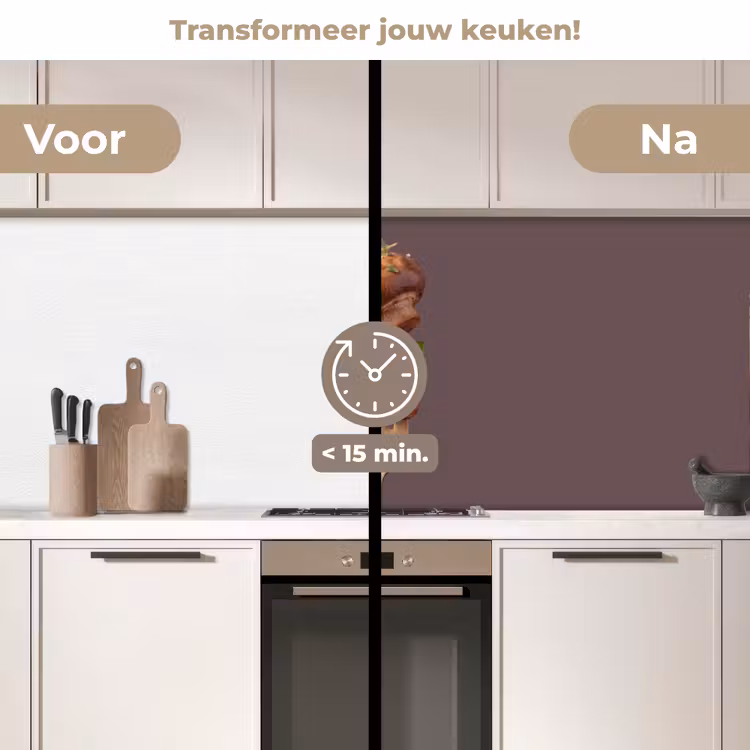 Keuken achterwand - Eten - Gestapeld - Vork — 2