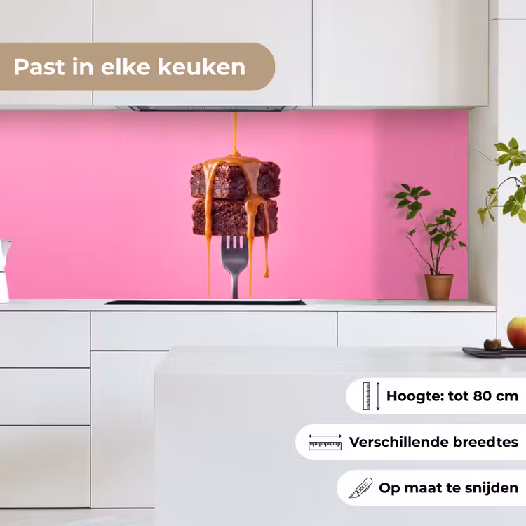 Keuken achterwand - Brownie - Karamel - Eten — 4