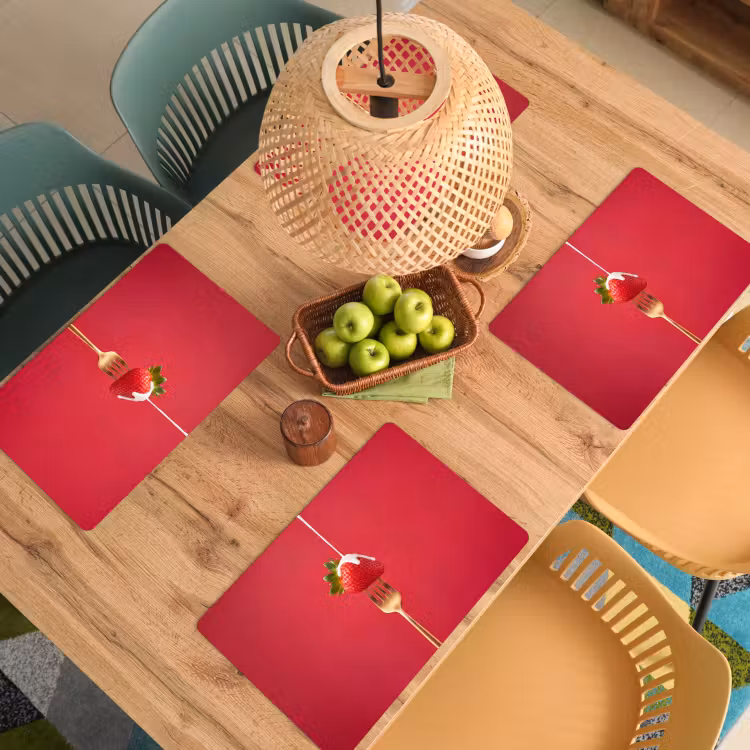 Placemat - 6 stuks - Fruit - Room - Modern — 6