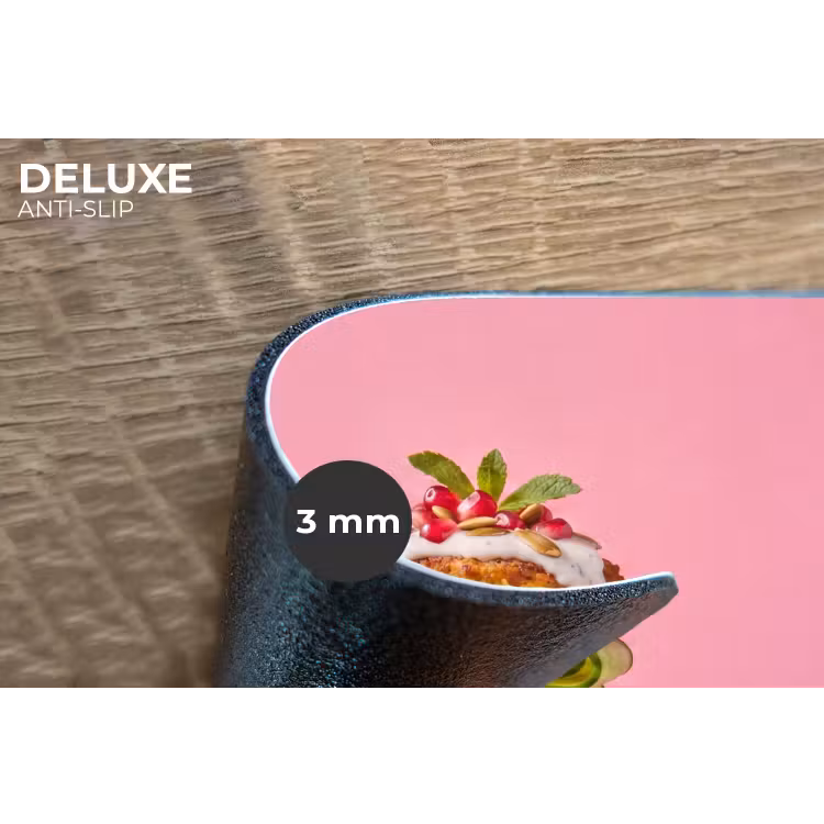 Placemat - 6 stuks - Eten - Vork - Roze — 4