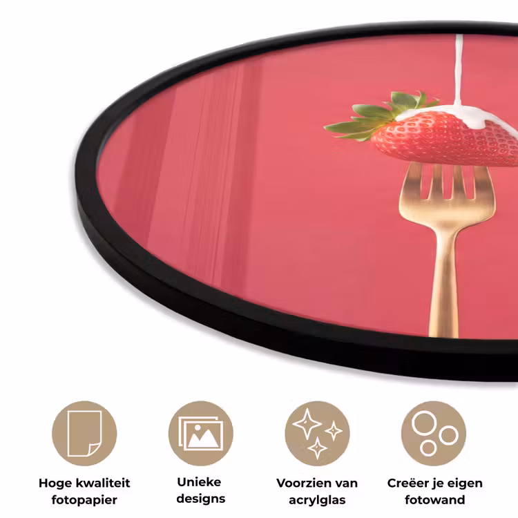 Ronde fotolijst - Fruit - Room - Modern — 2