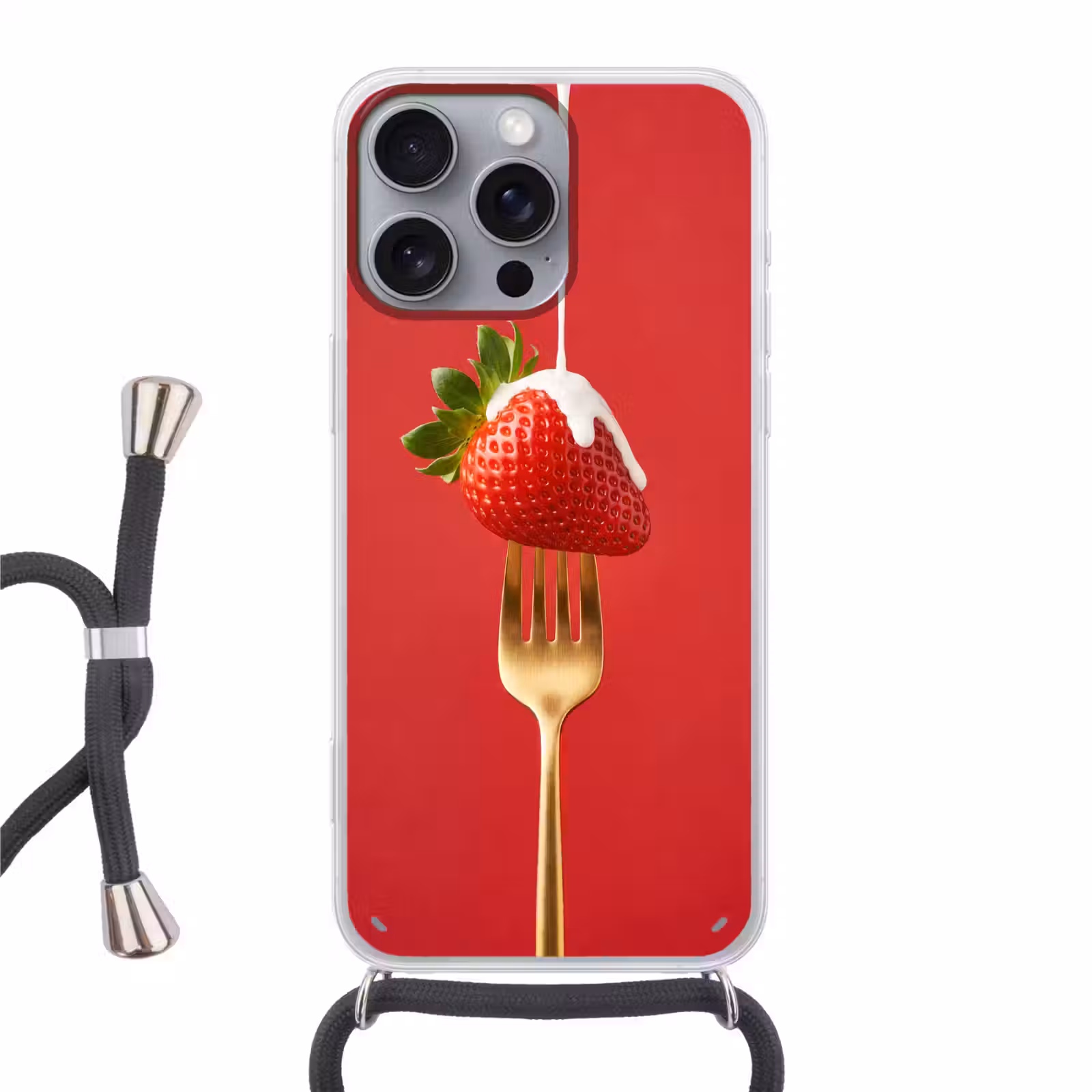 Telefoonhoesje met koord - Fruit - Room - Modern — 1