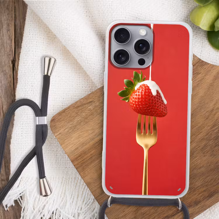 Telefoonhoesje met koord - Fruit - Room - Modern — 3