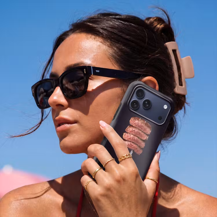 Telefoonhoesje Toughcase - Eten - Rosé - Vork — 6
