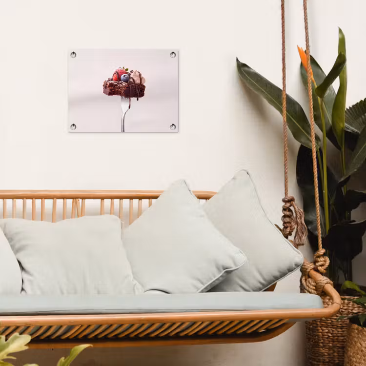 Tuinposter - Vork - brownie - aardbei — 5