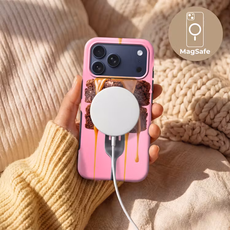 Telefoonhoesje Toughcase - Brownie - Karamel - Eten — 8