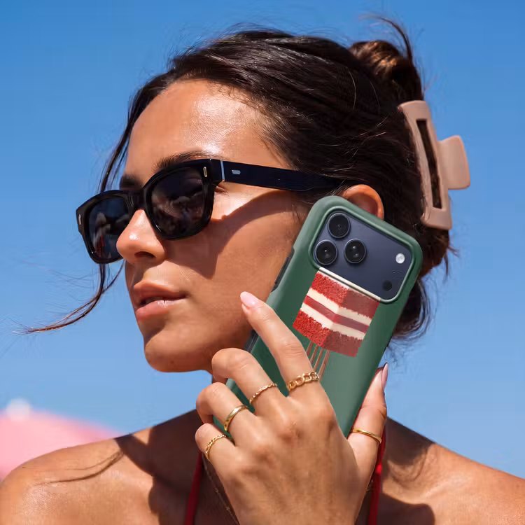 Telefoonhoesje Toughcase - Cake - Vork - Rood — 6