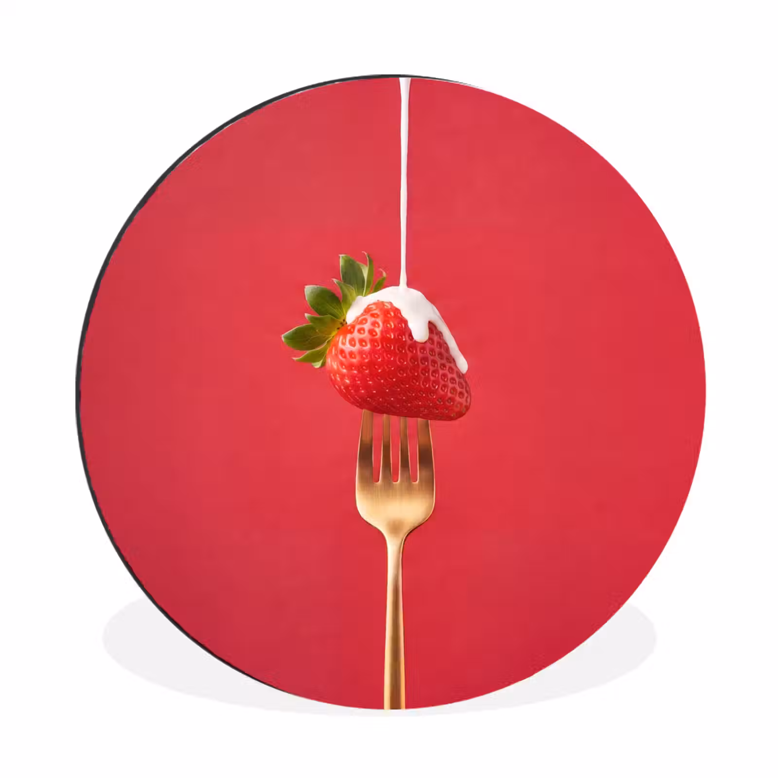 Wandcirkel - Aluminium - Fruit - Room - Modern — 1