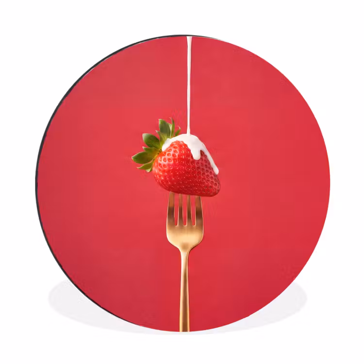 Wandcirkel - Aluminium - Fruit - Room - Modern — 1