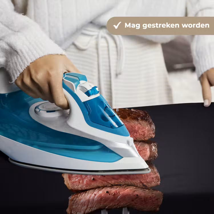 Wandkleed - Eten - Rosé - Vork — 6