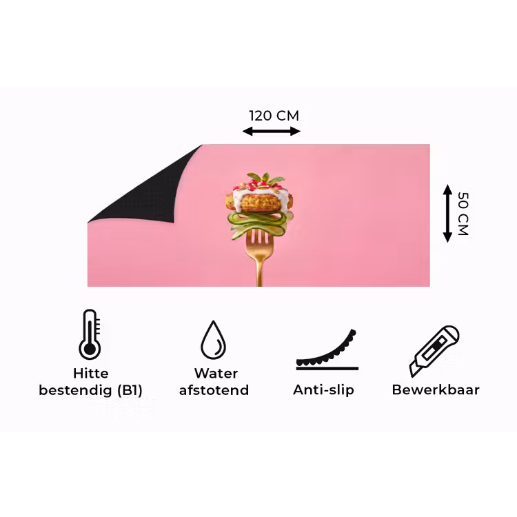 Keukenloper - Eten - Vork - Roze — 5