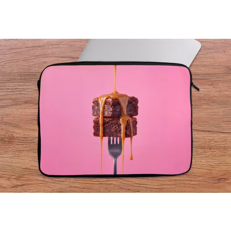 Laptophoes - Brownie - Karamel - Eten — 2