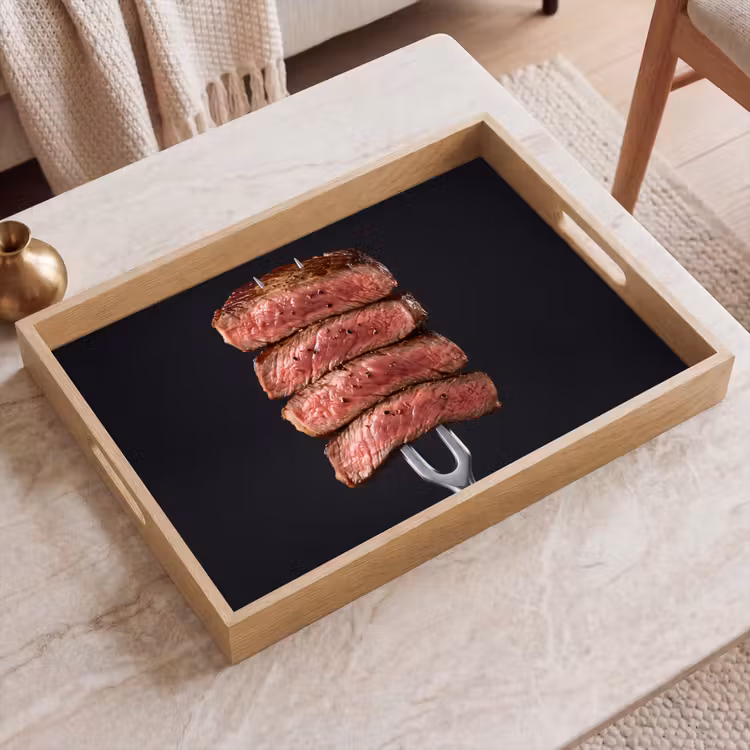 Dienblad - Eten - Rosé - Vork — 2