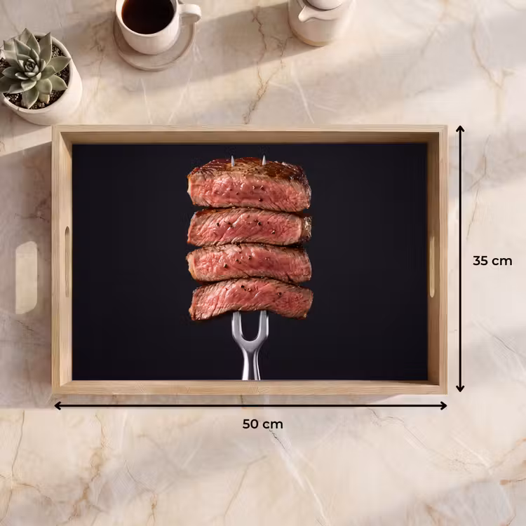 Dienblad - Eten - Rosé - Vork — 9