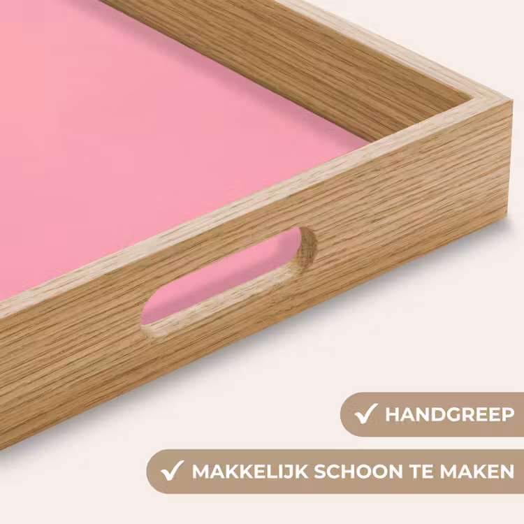 Dienblad - Eten - Vork - Roze — 5