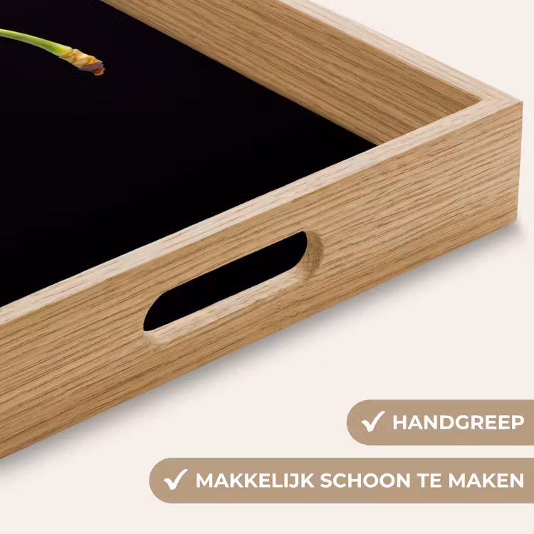 Dienblad - Rode kers - Vork — 5
