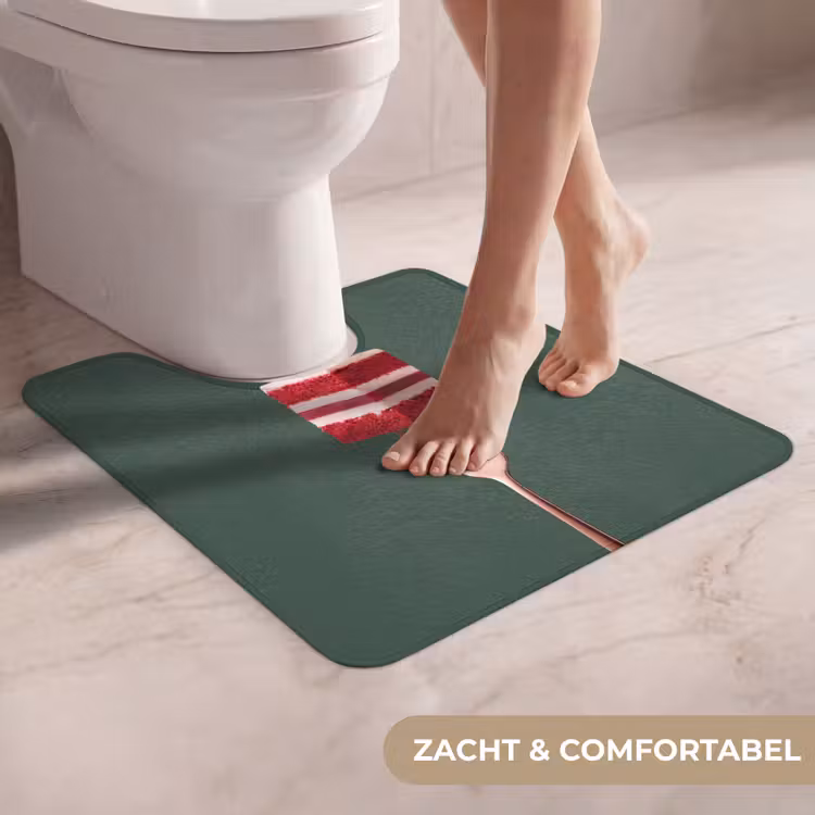 Wc Mat - Cake - Vork - Rood — 5