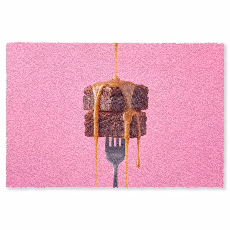 Vloerkleed - Brownie - Karamel - Eten — 1