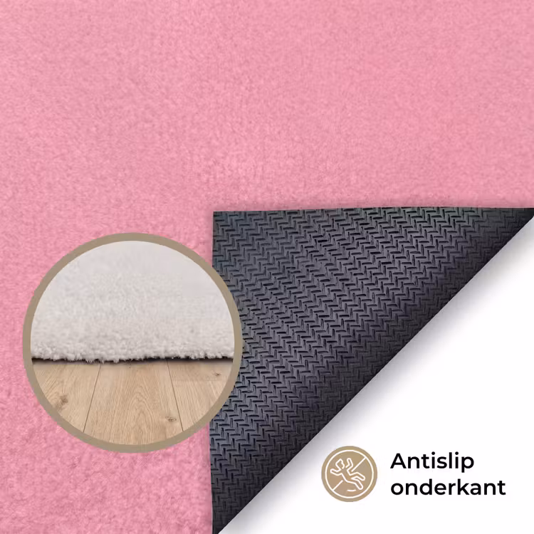 Vloerkleed - Eten - Vork - Roze — 4