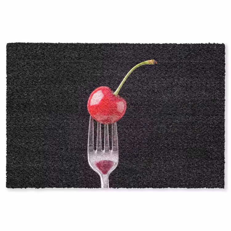 Vloerkleed - Rode kers - Vork — 1