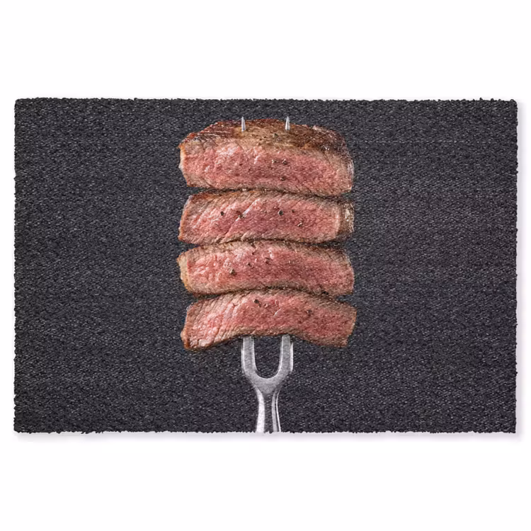 Vloerkleed - Eten - Rosé - Vork — 1
