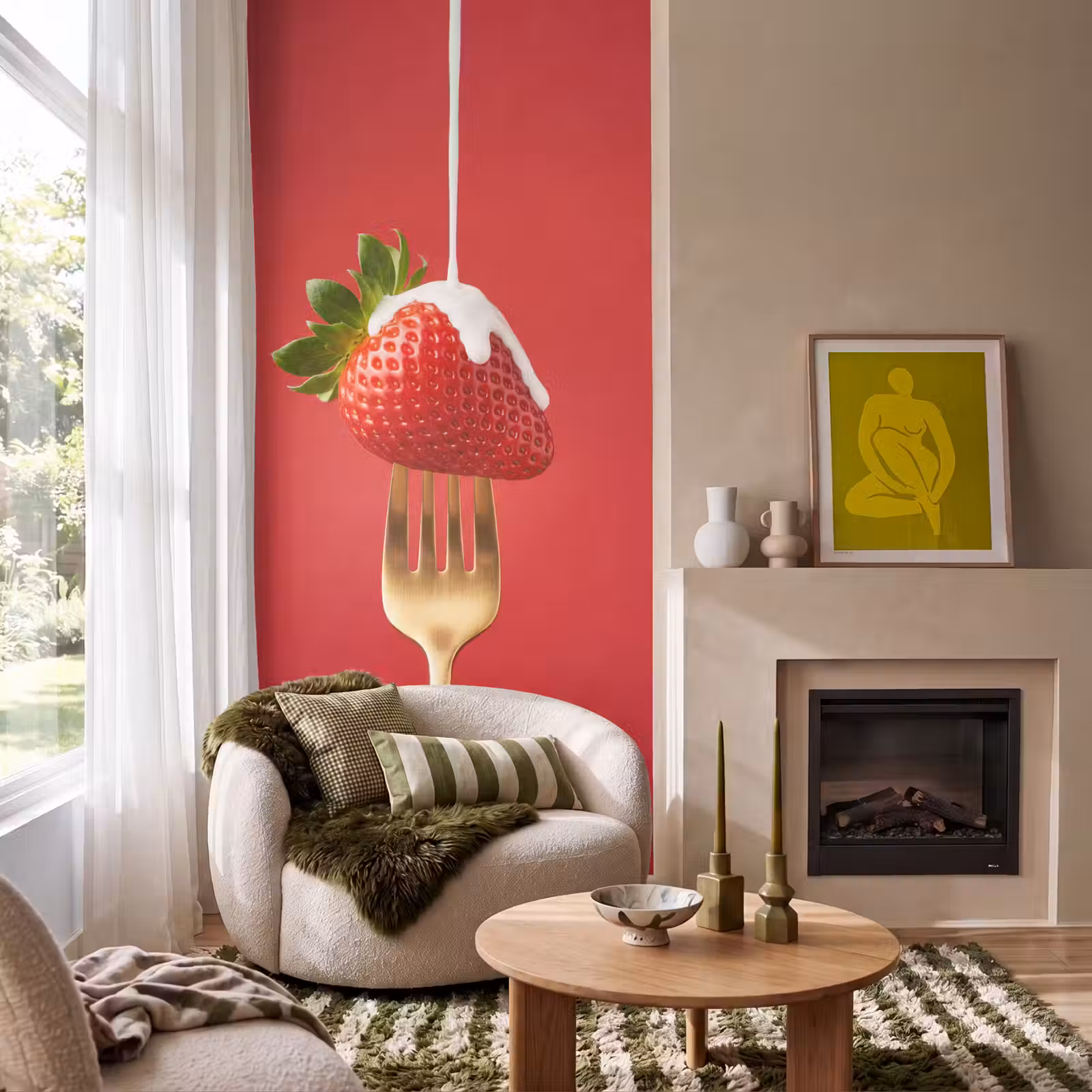 Behang - Fruit - Room - Modern — 1