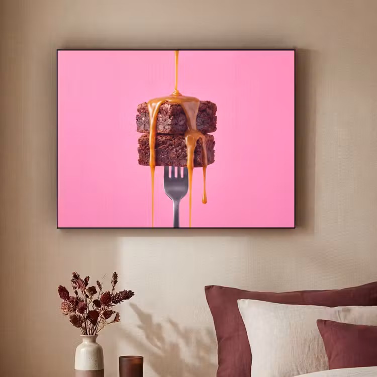 Art Frame - Brownie - Karamel - Eten — 3