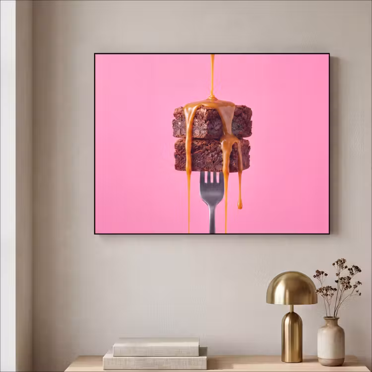 Art Frame - Brownie - Karamel - Eten — 5